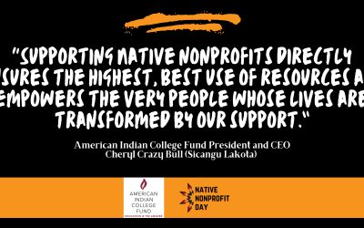 Highlighting the American Indian College Fund