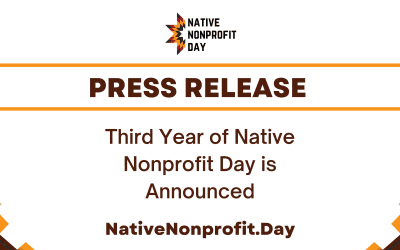 Third Year of Native Nonprofit Day is Announced