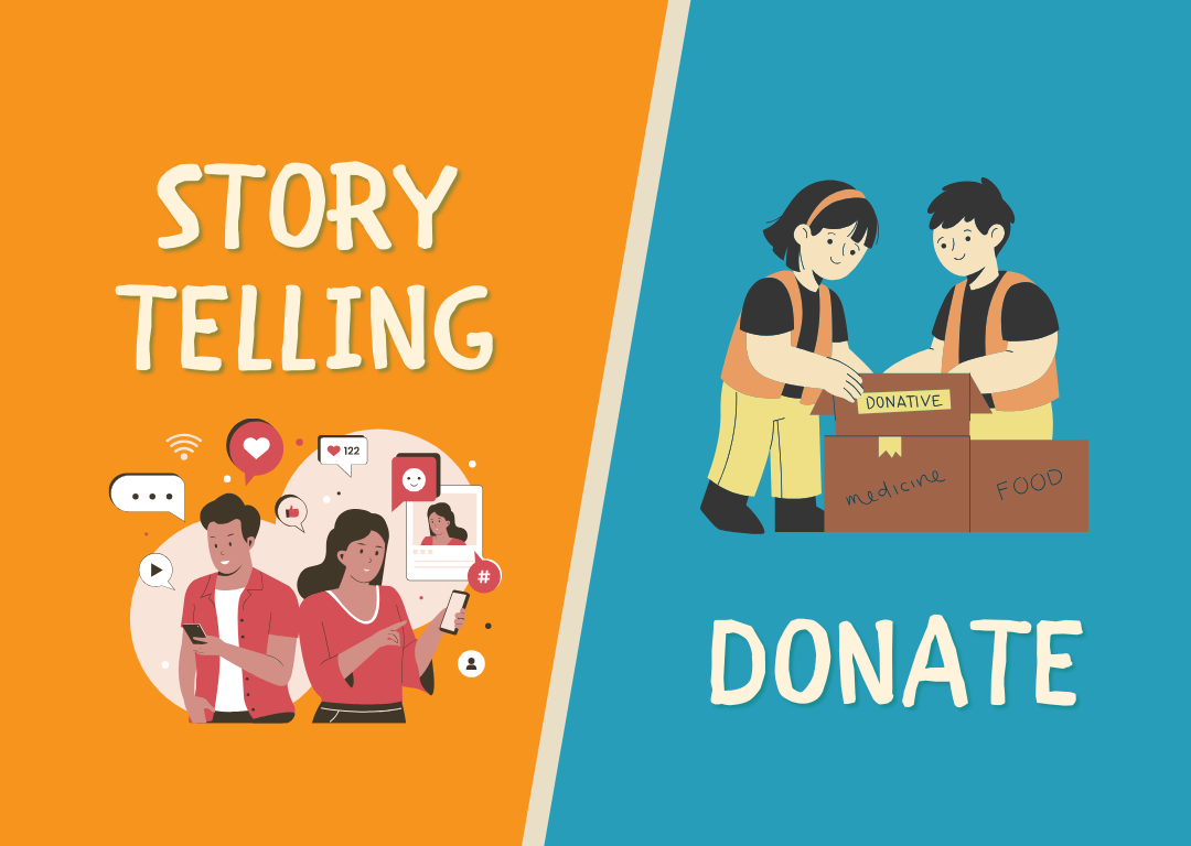Storytelling and Donate