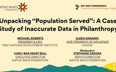 Unpacking Population Served: Panel at Joint HIP/NAP Conference 2025