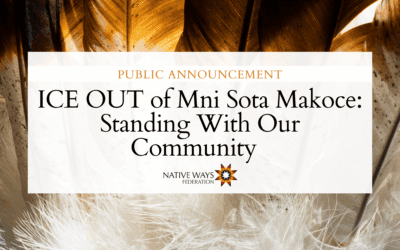ICE OUT of Mni Sota Makoce: Standing with Our Community