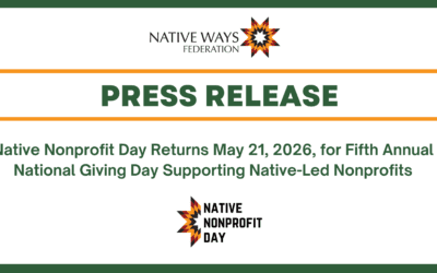 Native Nonprofit Day 2026 Press Release