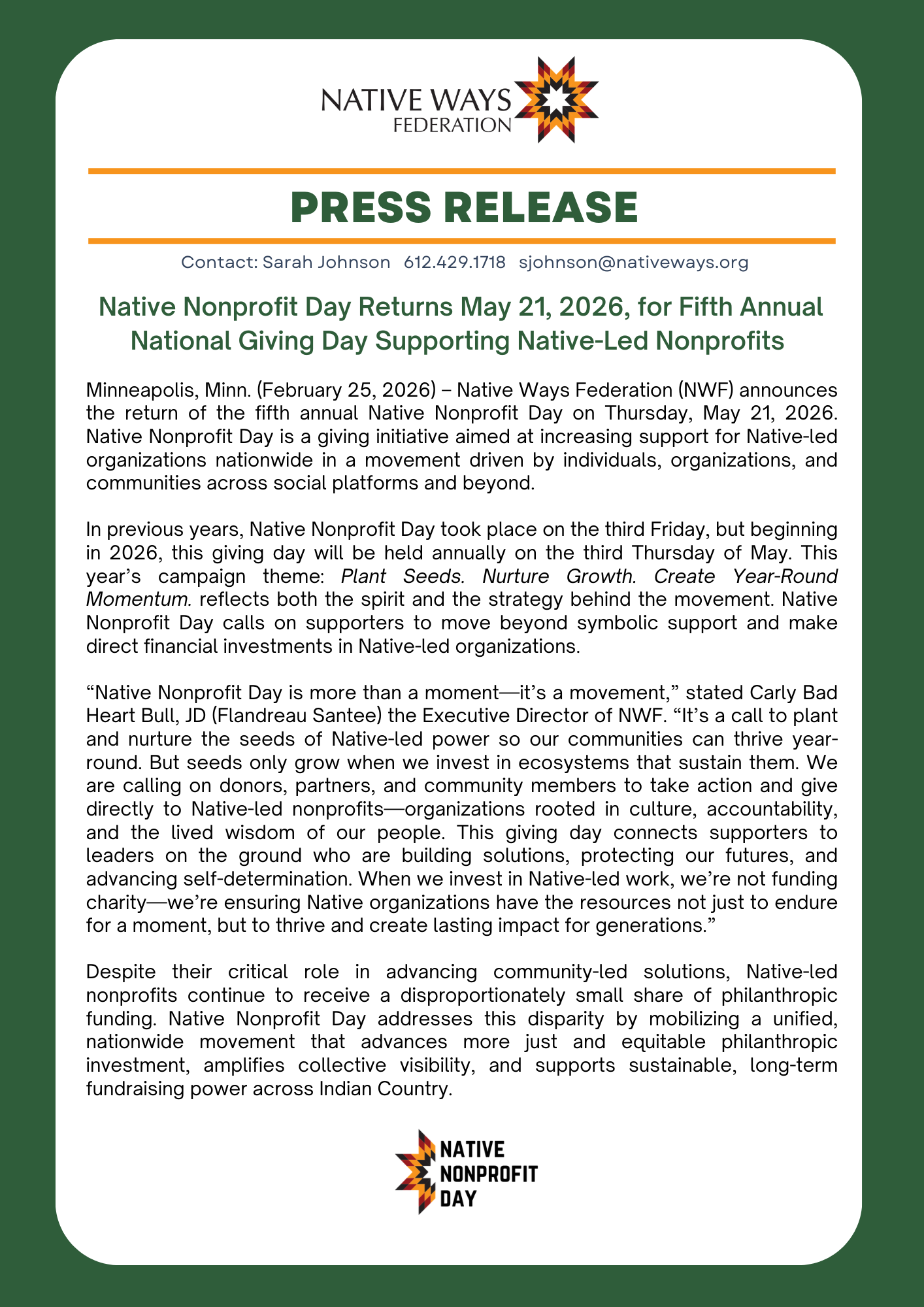 image of press release