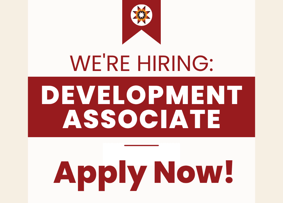 Development Associate Career Opportunity